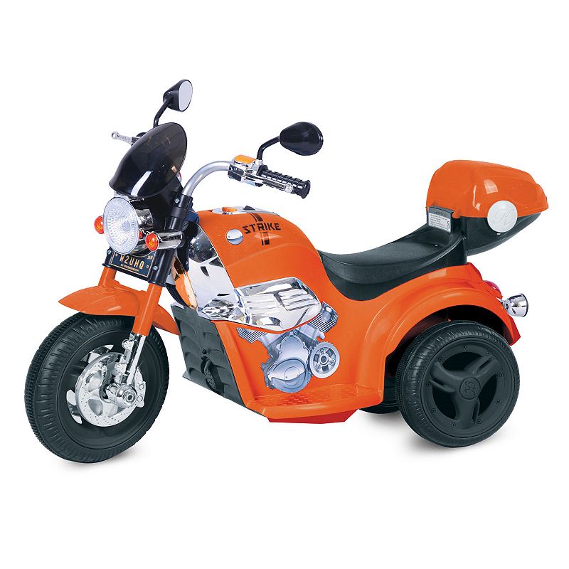 Kid Motorz 6V Motorcycle Ride-On Vehicle, Orange