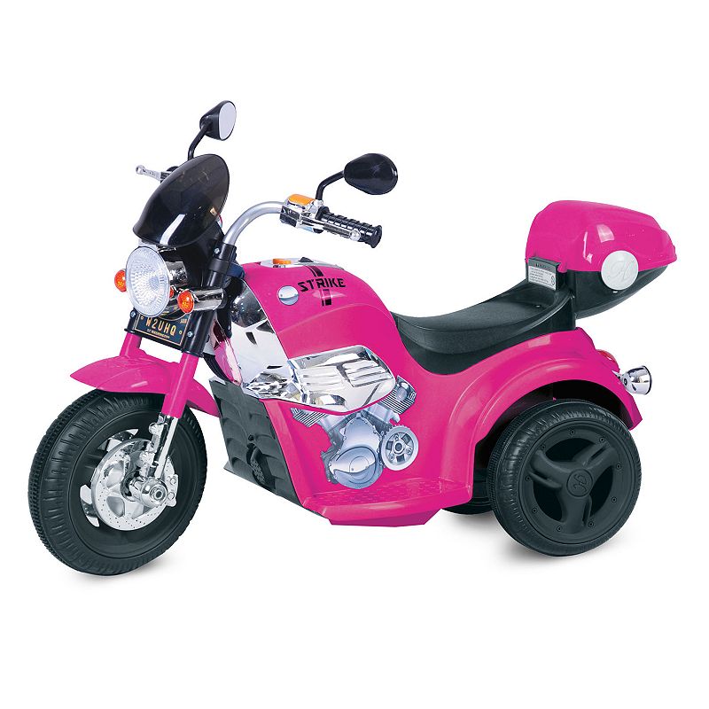 Kid Motorz 6V Motorcycle Ride-On Vehicle, Pink