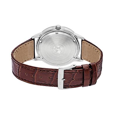 Citizen Eco-Drive Men's Corso Leather Watch - BU2070-12L