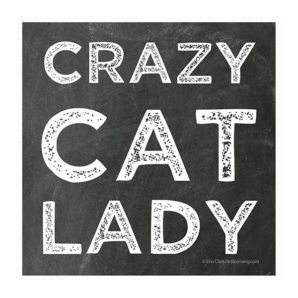 Thirstystone 4 pc. Crazy Cat Lady Coaster Set