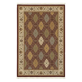 StyleHaven Mackenzie Persian Panel Framed Floral Rug