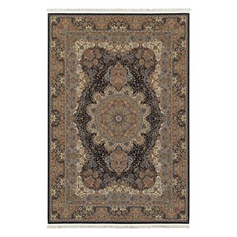 StyleHaven Mackenzie Palatine Framed Floral Rug