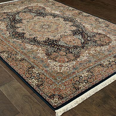 StyleHaven Mackenzie Palatine Framed Floral Rug