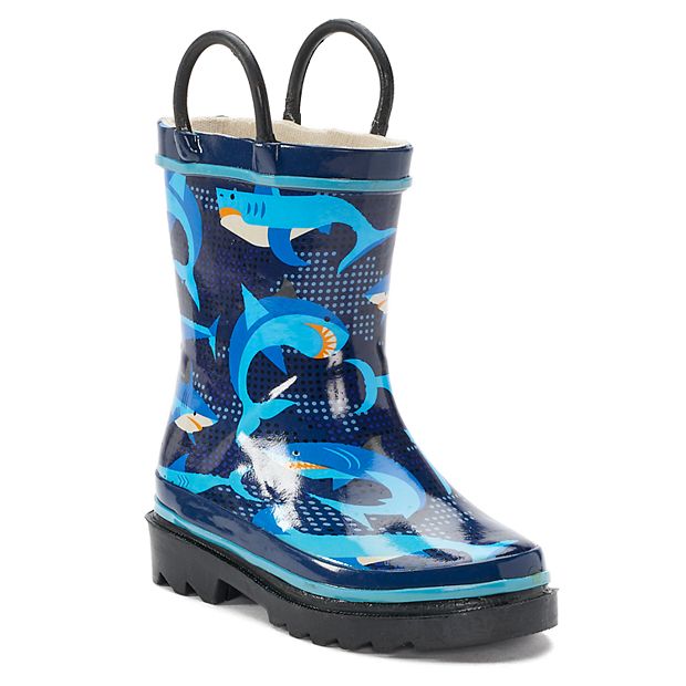 Western chief shark outlet rain boots