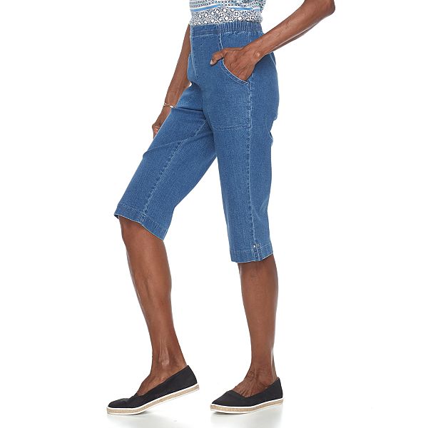 Women's Croft & Barrow® PullOn Skimmer Capris