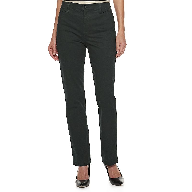 UPC 191594418965 product image for Women's Gloria Vanderbilt Amanda Classic Tapered Trouser Pants, Size: 10 Regular | upcitemdb.com