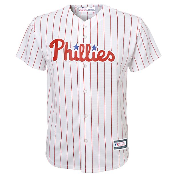 Boys 8-20 Philadelphia Phillies Home Replica Jersey