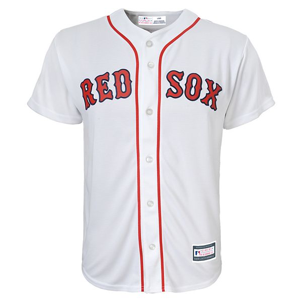 Boys 8-20 Boston Red Sox Home Replica Jersey