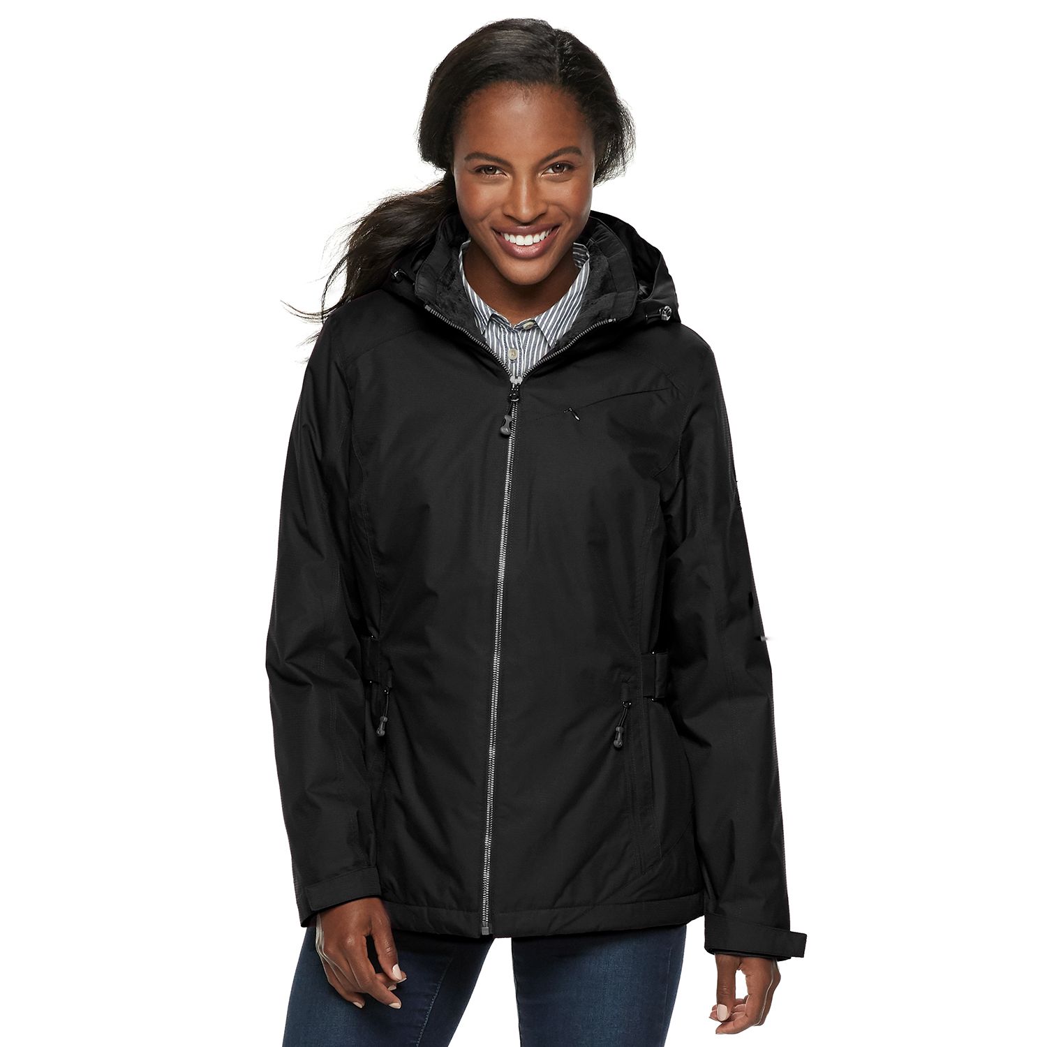 women's zeroxposur myra hooded midweight jacket