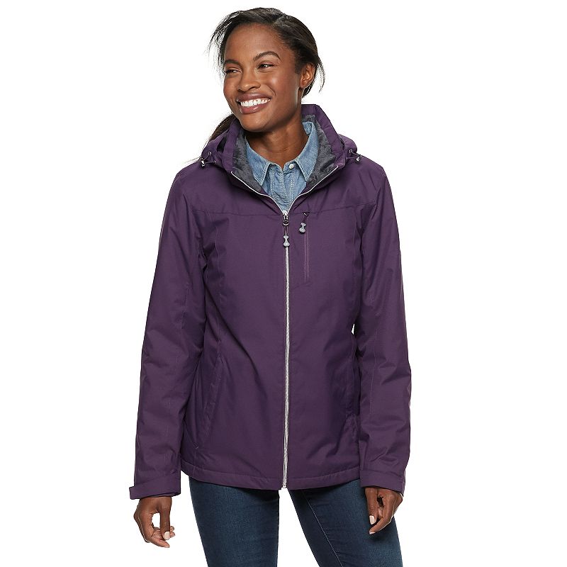 UPC 191152324479 product image for Women's ZeroXposur Myra Hooded Midweight Jacket, Size: Small, Med Purple | upcitemdb.com