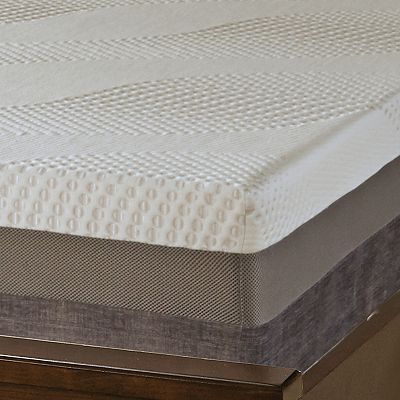 Comfort Escape 12 Inch Gel Memory Foam Mattress Size King White