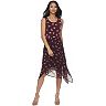 Women's ELLE™ Print Handkerchief Hem Tank Dress