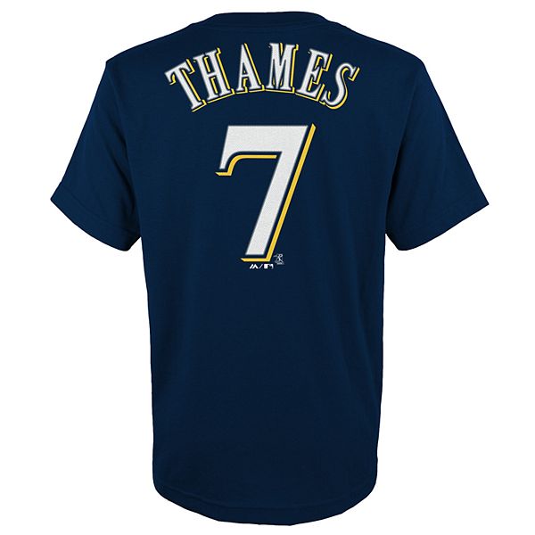 Eric Thames Milwaukee Brewers 2019 Players' Weekend Baseball Player Je —  Ecustomily