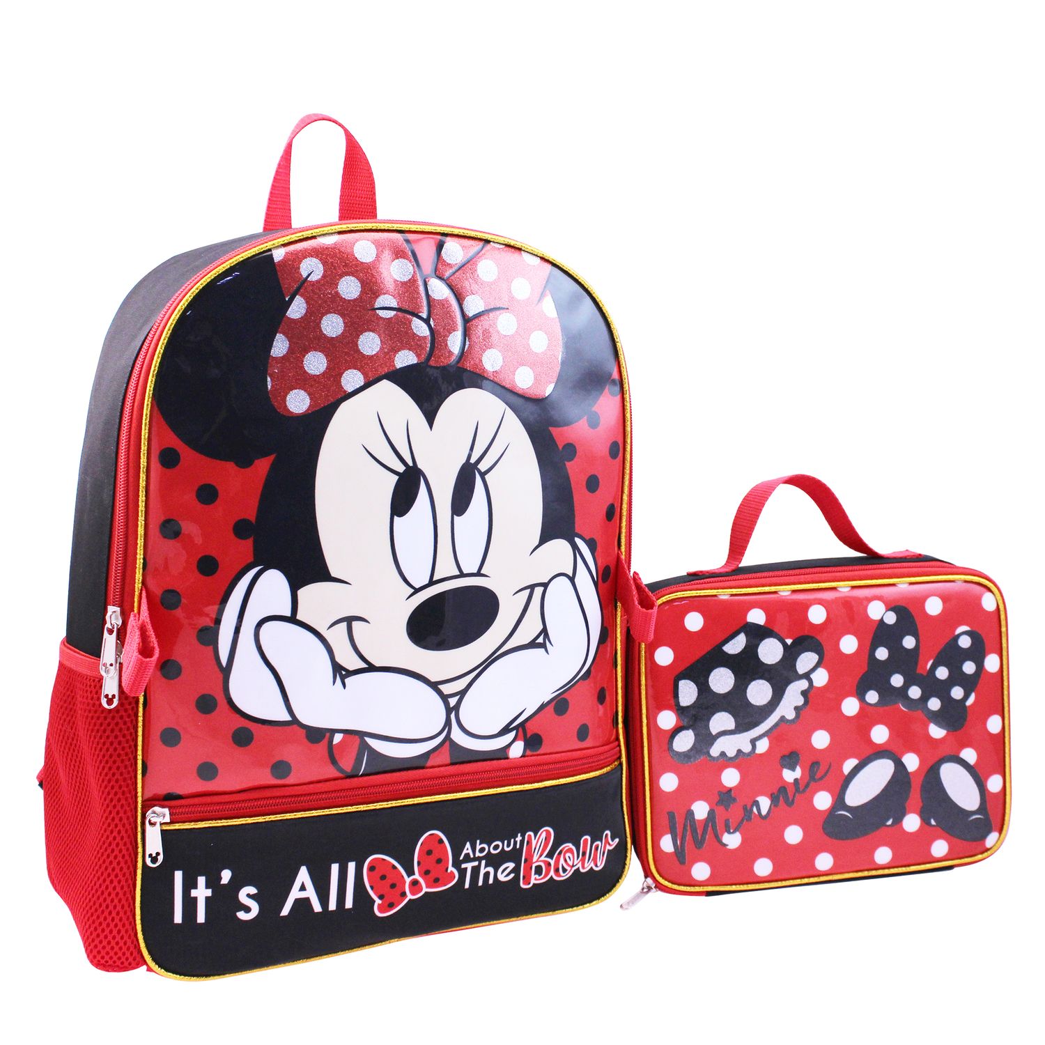 kids backpack and lunch bag