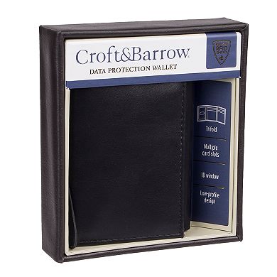 Men's Croft & Barrow® RFID-Blocking Trifold Wallet 