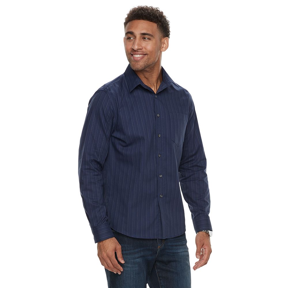 Men's Apt. 9® Premier Flex Slim-Fit Stretch Button-Down Shirt