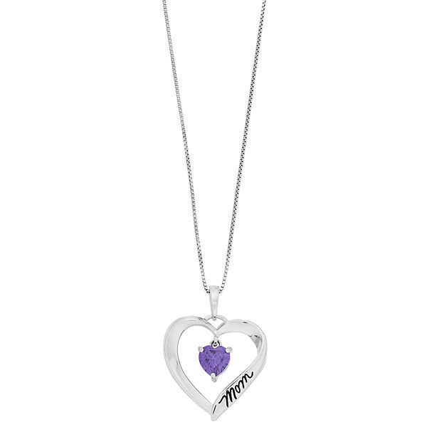 Women's heart hot sale necklace kohls