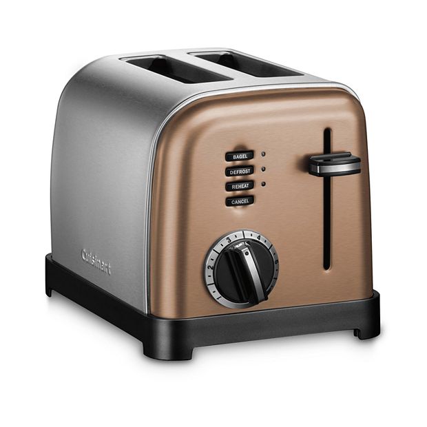 4-Slice Classic Metal Toaster (Black & Brushed Stainless Steel), Cuisinart