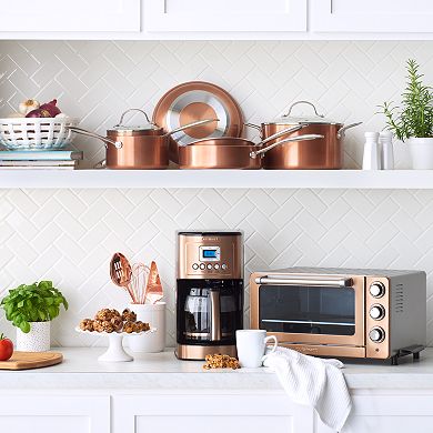 Cuisinart® 14-Cup Copper Stainless Programmable Coffee Maker