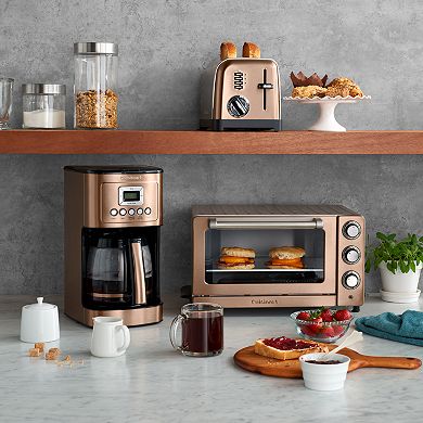 Cuisinart® 14-Cup Copper Stainless Programmable Coffee Maker