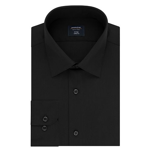 Men's Arrow Fitted Athletic Stretch Dress Shirt