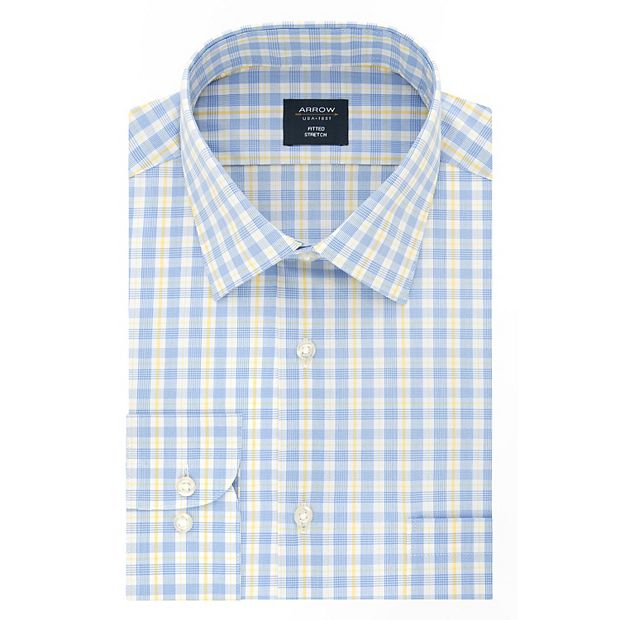 slim fit dress slacks Performance Dress Shirts for Men – Moisture Wicking, Wrinkle Free M /
