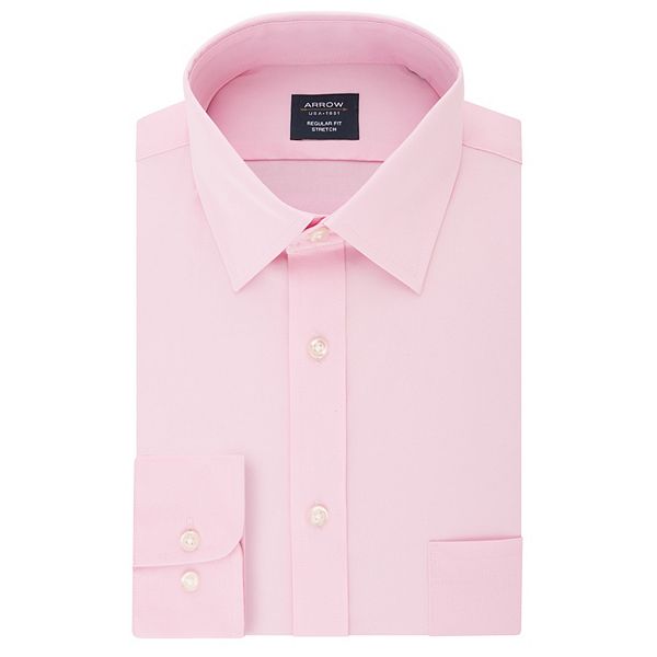 Men's Arrow Fitted Athletic Stretch Dress Shirt