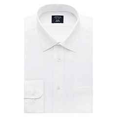kohls mens white dress shirt