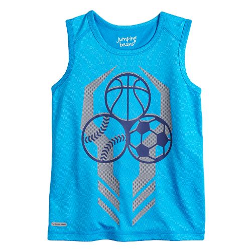 Boys 4-10 Jumping Beans® Active Playcool Muscle Tank Top