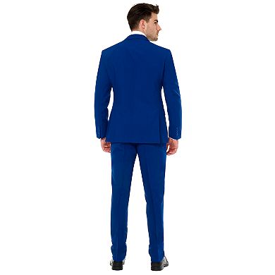 Men's OppoSuits Slim-Fit Navy Royale Flaminguy Suit & Tie Set