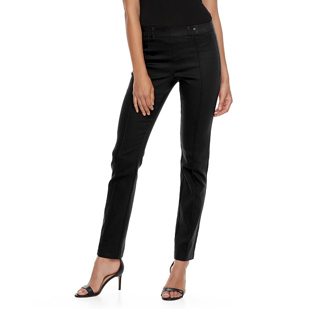 Women's Utopia by HUE Pintucked Twill Leggings