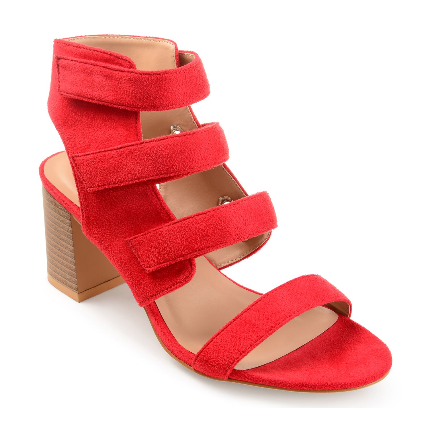 kohls red sandals