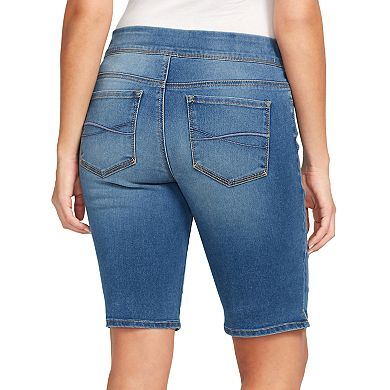 Women's Gloria Vanderbilt Avery Pull-On Bermuda Jean Shorts 