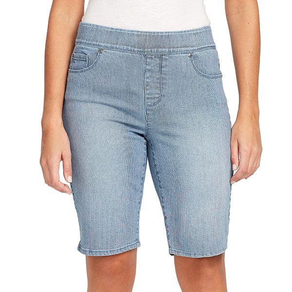 Women's Gloria Vanderbilt Avery Pull-On Bermuda Jean Shorts