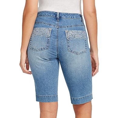 Women's Gloria Vanderbilt Amanda Bermuda Jean Shorts 