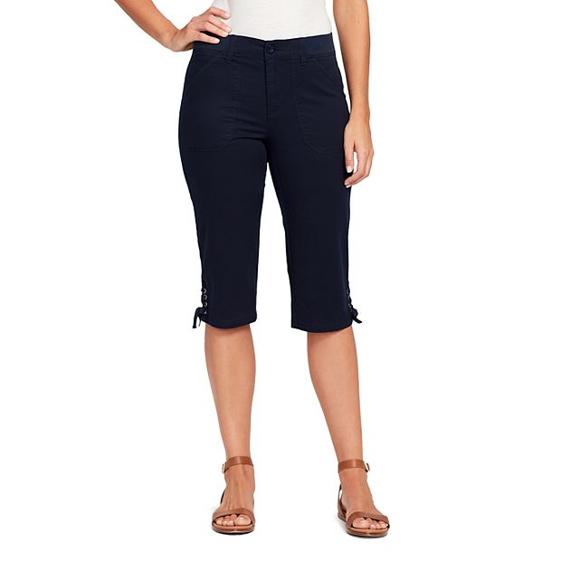 Women's Gloria Vanderbilt Luna Twill Skimmer Capris