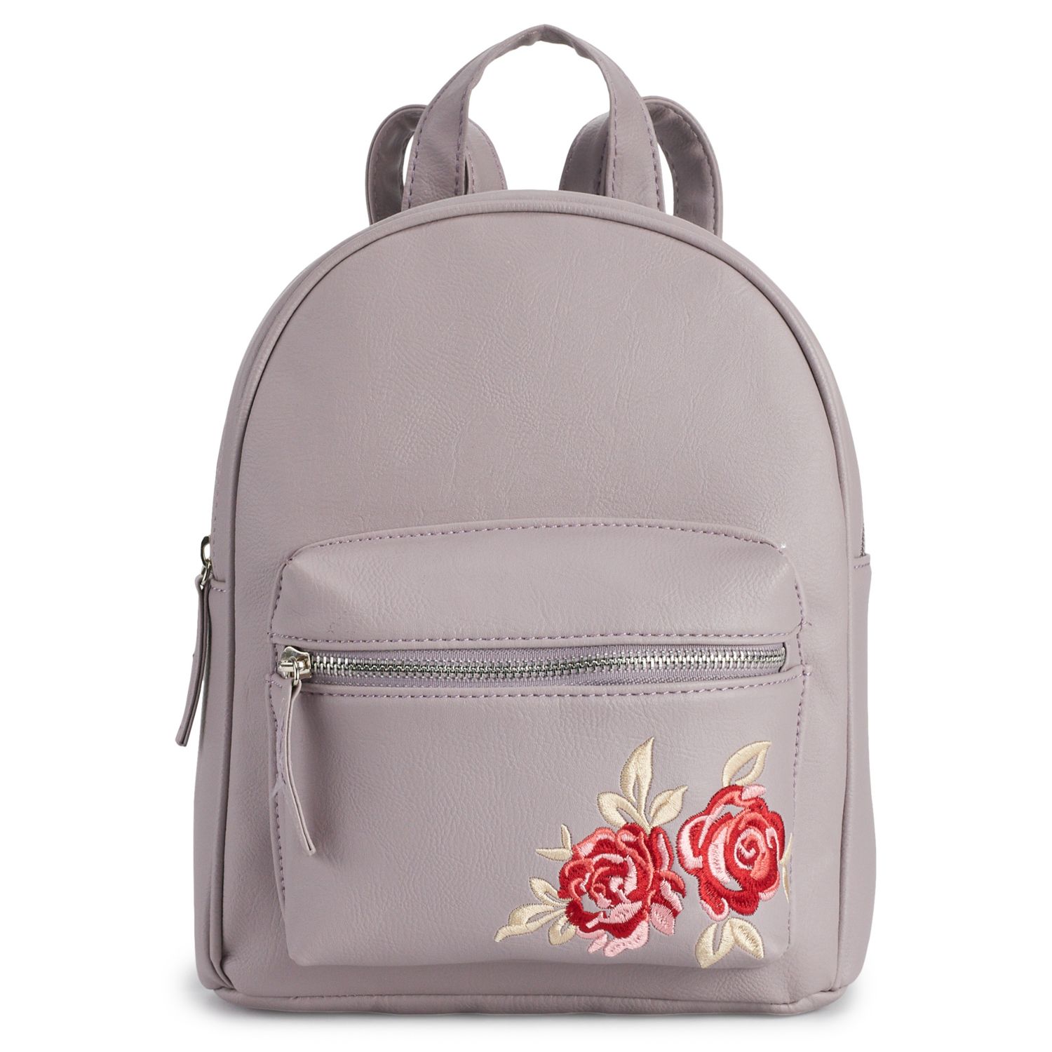 embroidered mini backpack