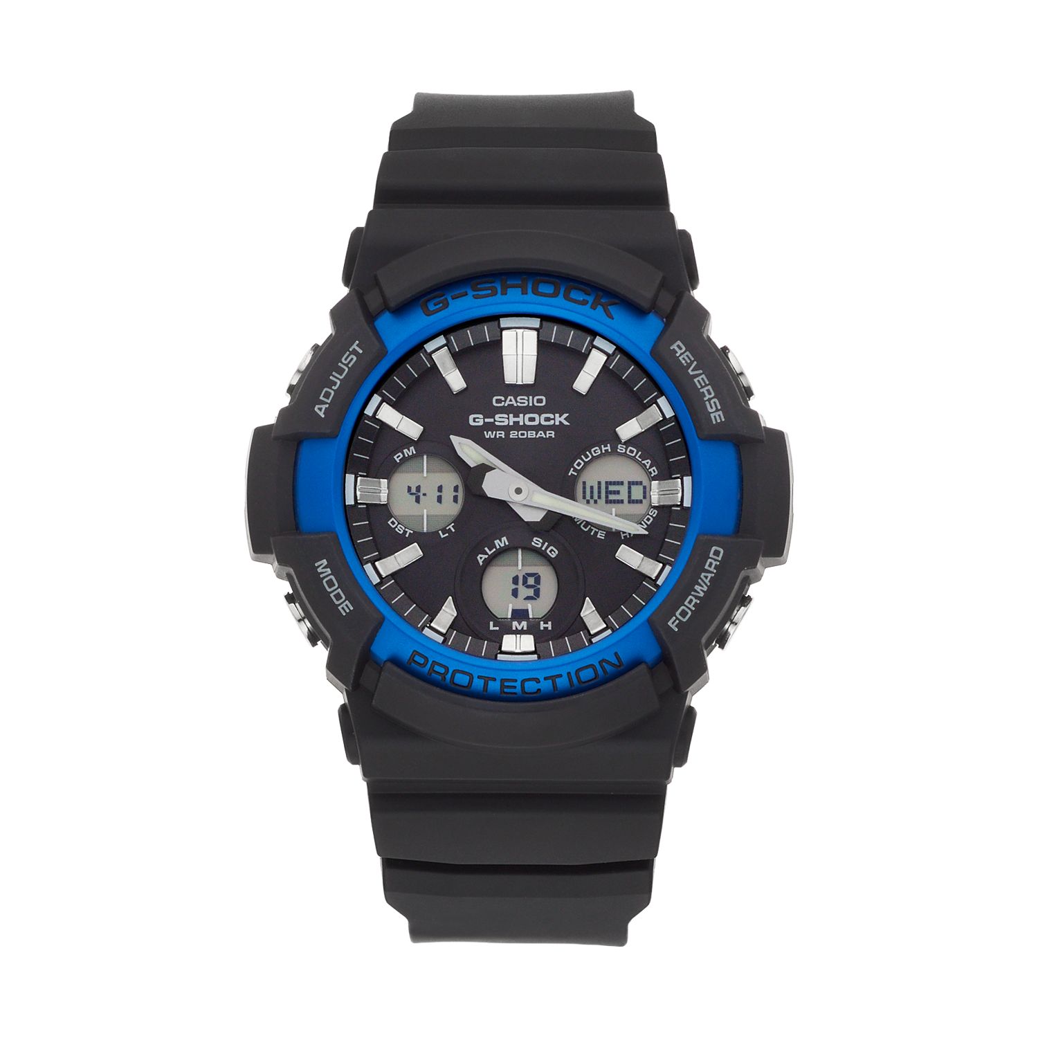 casio analog digital solar watch