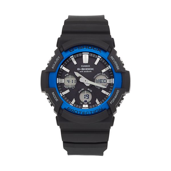 Casio Men\'s G-Shock Analog-Digital Tough Solar Watch - GAS100B-1A2