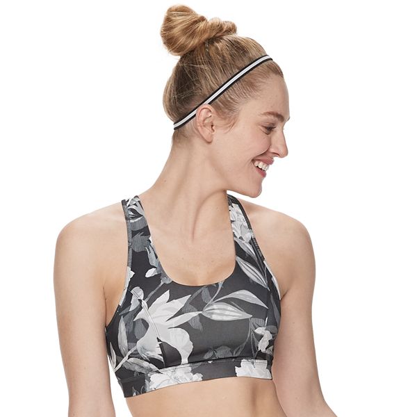 Details about   Tek Gear Power Mesh Medium-Impact Sports Bra Purple Swirl WT81A002RP Sz.L,XL 
