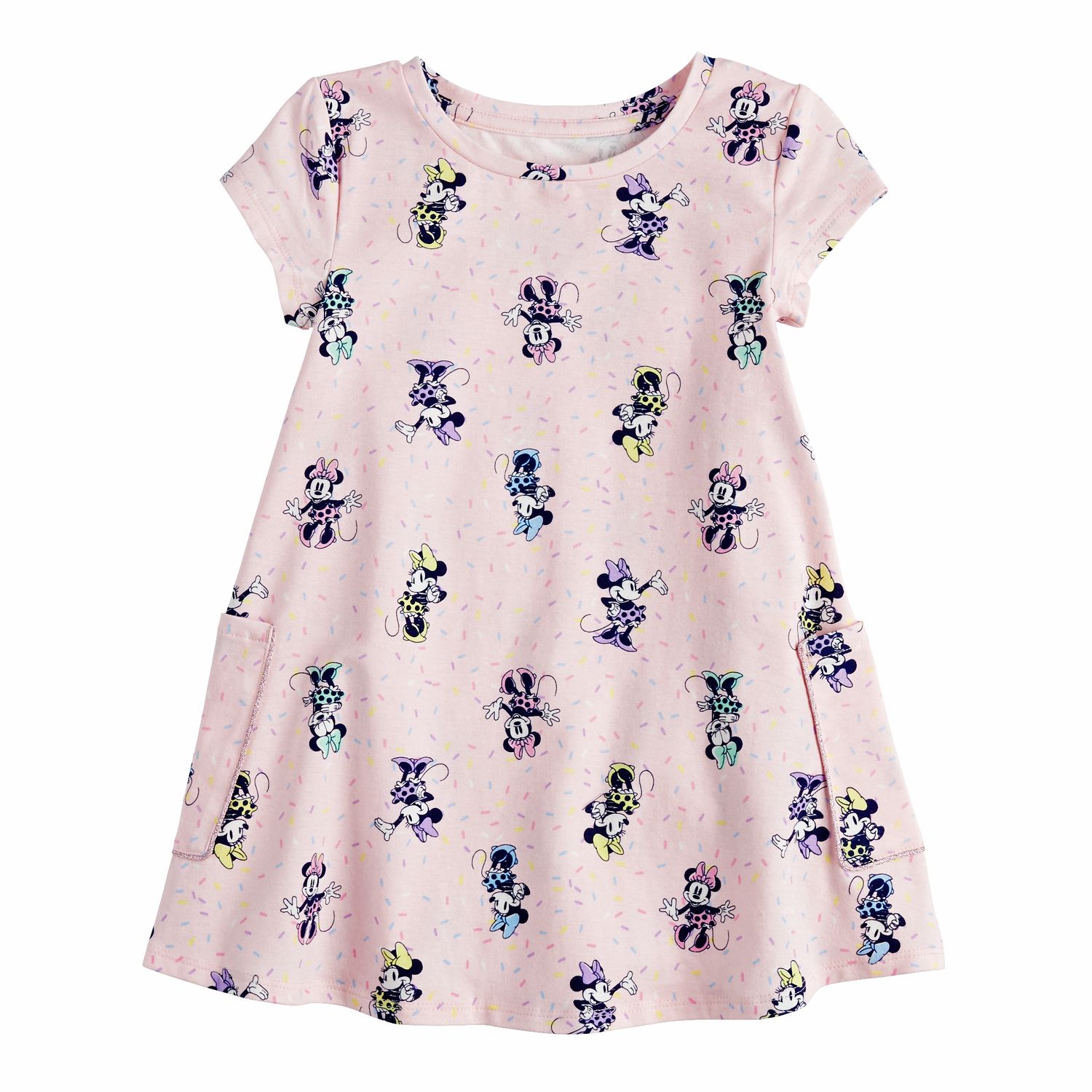 minnie mouse print dress