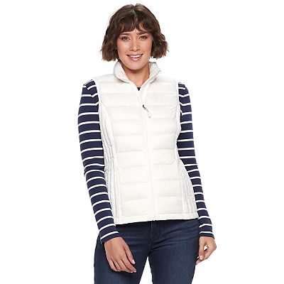 Kohls womens quilted vests online