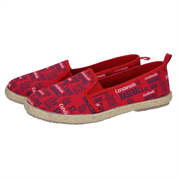 St. Louis Cardinals Women's Slip On Canvas Shoe Slippers