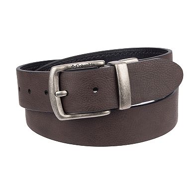 Men's Columbia Elevated Leather Reversible Casual Belt