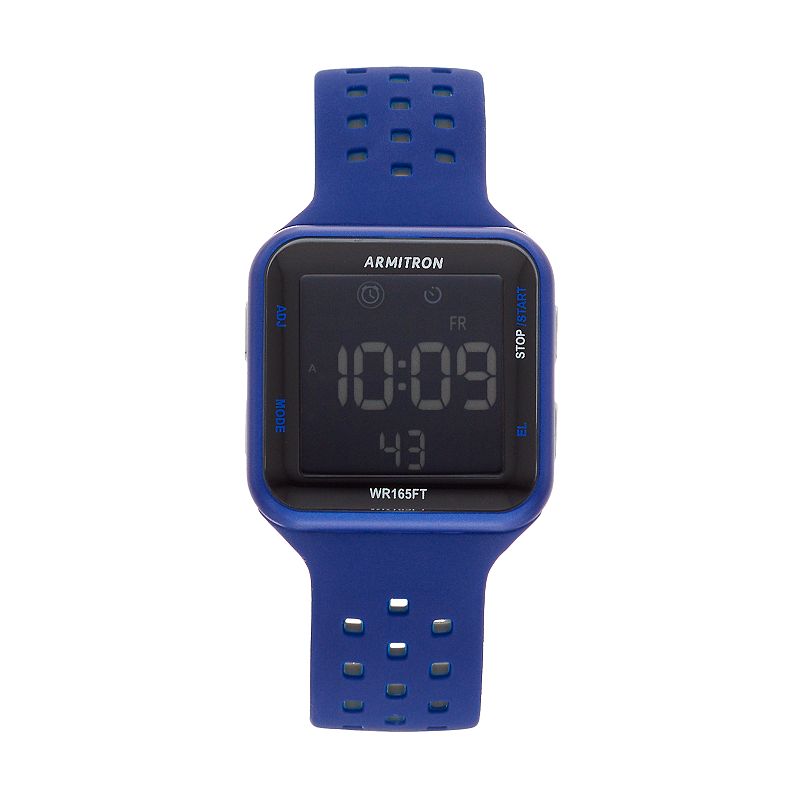 Armitron Digital Chronograph Sport Watch, Men's, Size: Medium, Blue