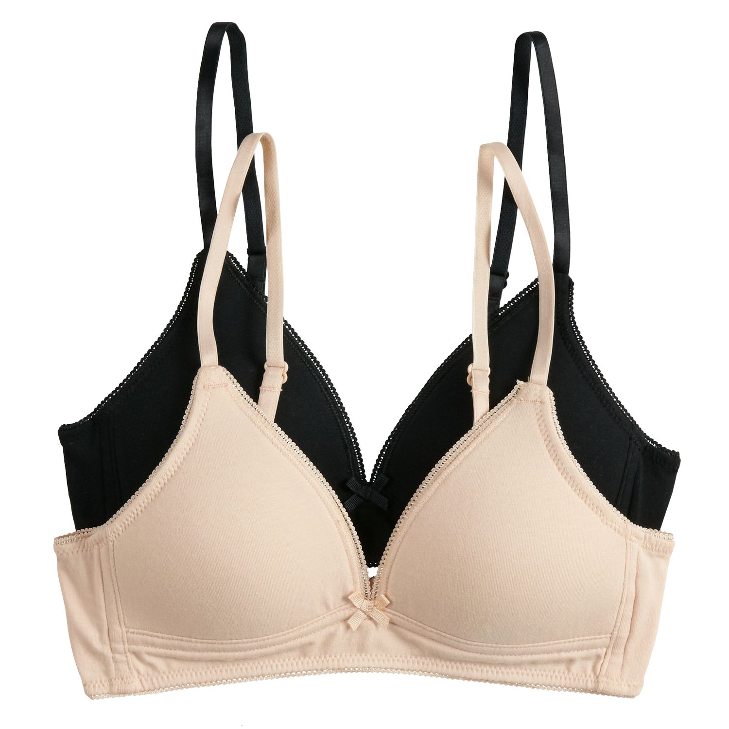 wirefree padded bras