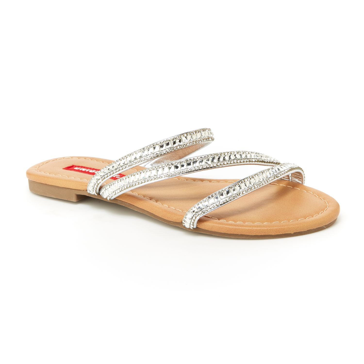 studded slide sandals