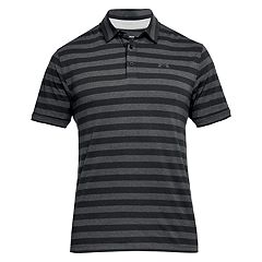 Men's Under Armour Charged Cotton Scramble Striped Golf Polo