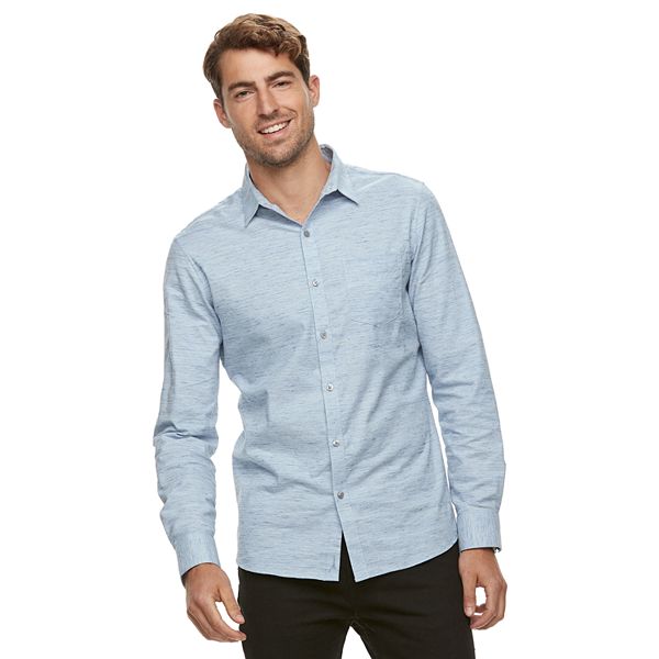 Men's Marc Anthony Slim-Fit Pocket Button-Down Shirt