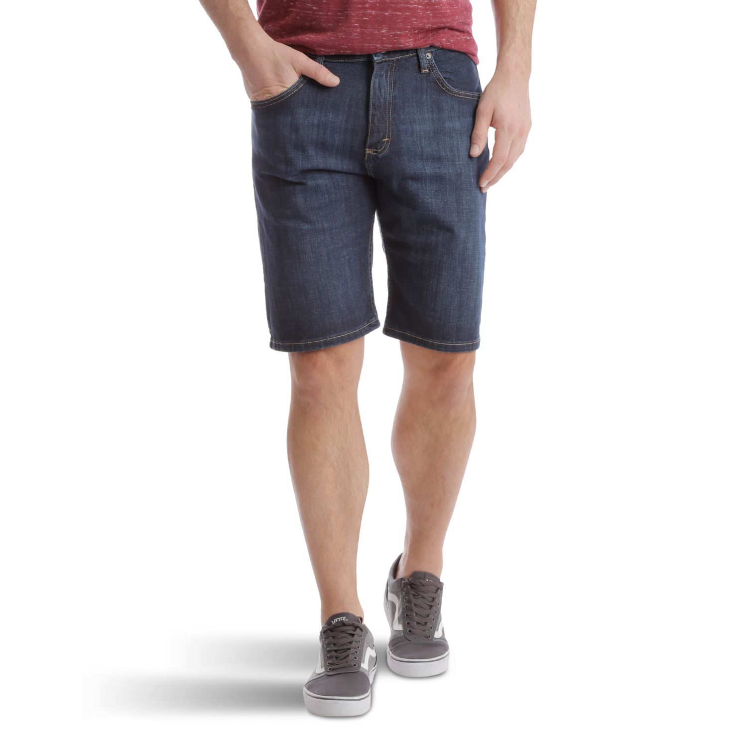 wrangler jeans shorts mens